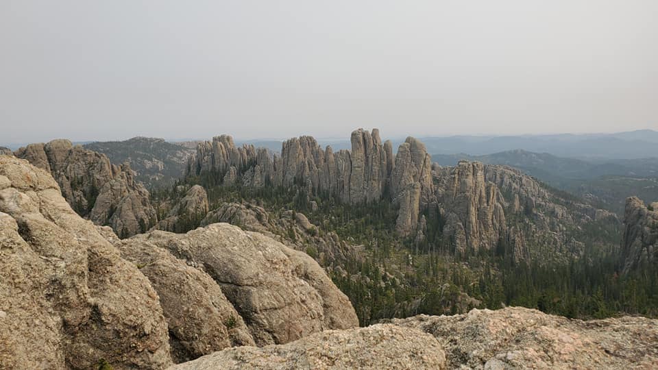 An image of the black hills in South Dakota from high up to talk about how your environment is always having an impact on you.