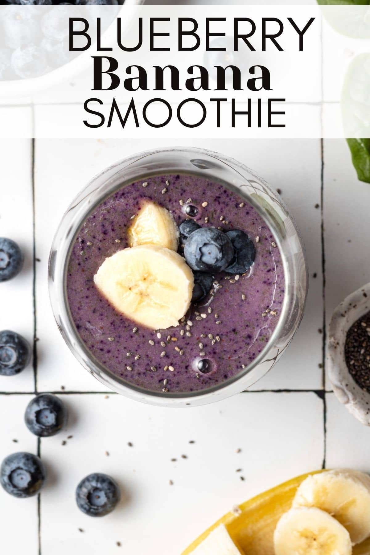 Blueberry Banana Blackberry Smoothie