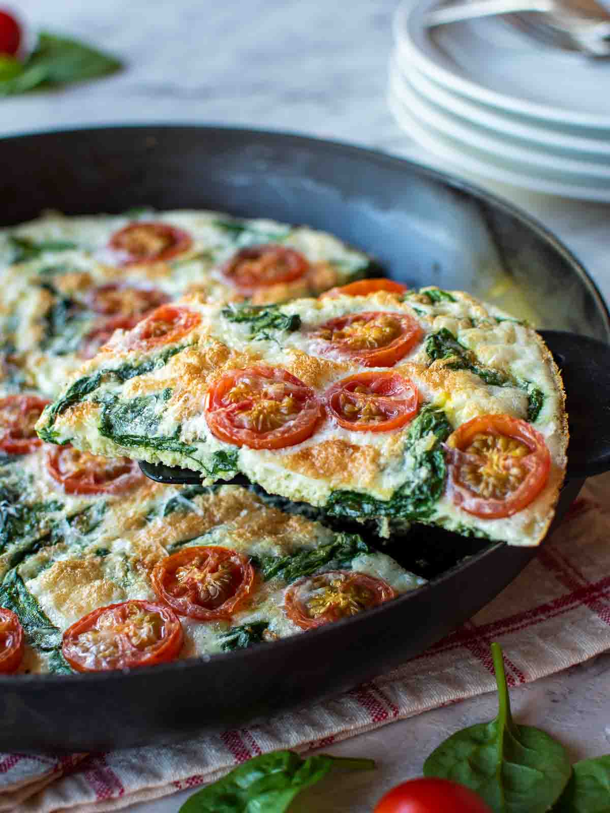 EGG WHITE FRITTATA