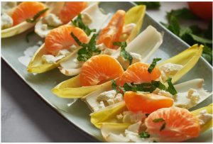 ENDIVE APPETIZER WITH GOAT CHEESE