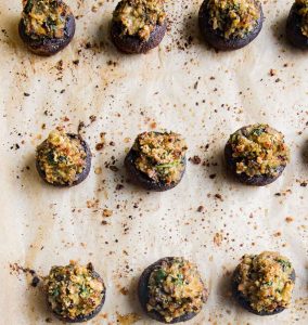 Gluten-Free Stuffed Mushrooms 