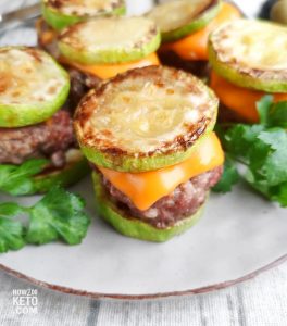 Keto Zucchinni Sliders