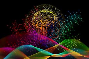 An image of a person's mind with colors circling it to talk about the importance of critical thinking.