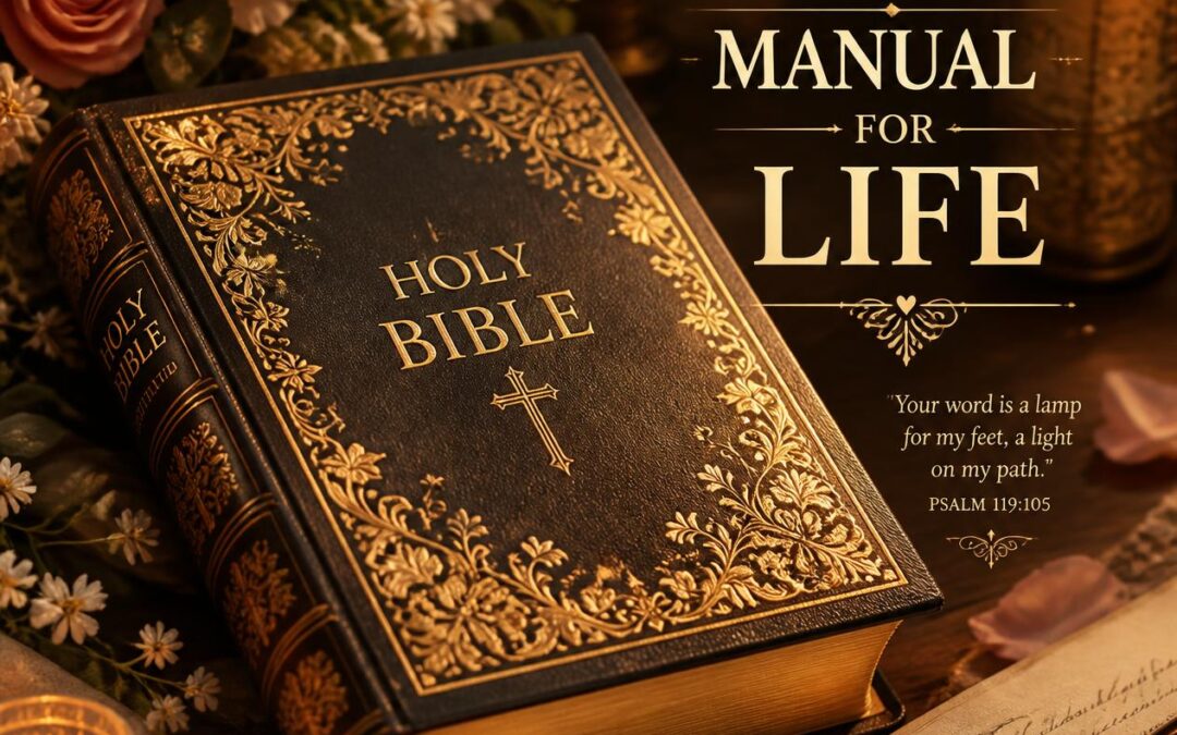 How do we navigate this life? We READ the INSTRUCTION MANUAL for LIFE!!!!